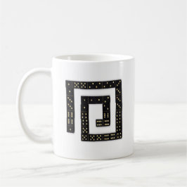 Domino-gewundene Tasse