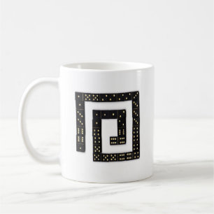 Domino-gewundene Tasse