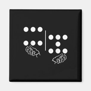 Domino-Gruppenkostüme 6-7 passende lustige 67 Domi Magnet