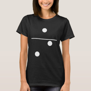 Domino Kostüm 1 2 Matching Family Easy Group Hall T-Shirt
