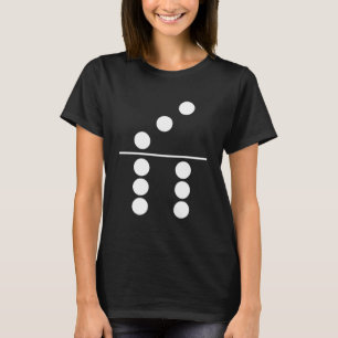 Domino Kostüm 3 6 Matching Family Easy Group Hall T-Shirt
