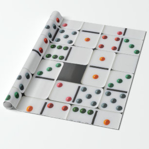 Domino-Packpapier Geschenkpapier