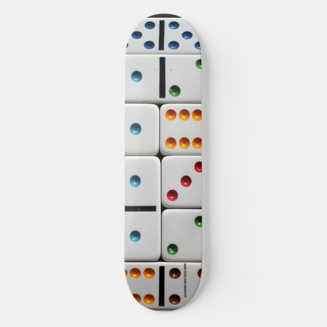 Domino-Skateboard Skateboard (Vorderseite)