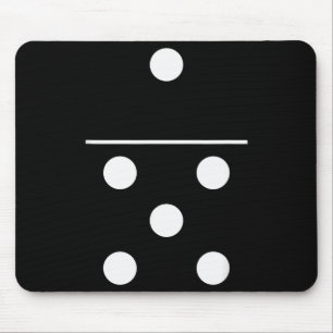 Domino Spiel 5 1 Lustiges Halloween Gruppenkostüm- Mousepad