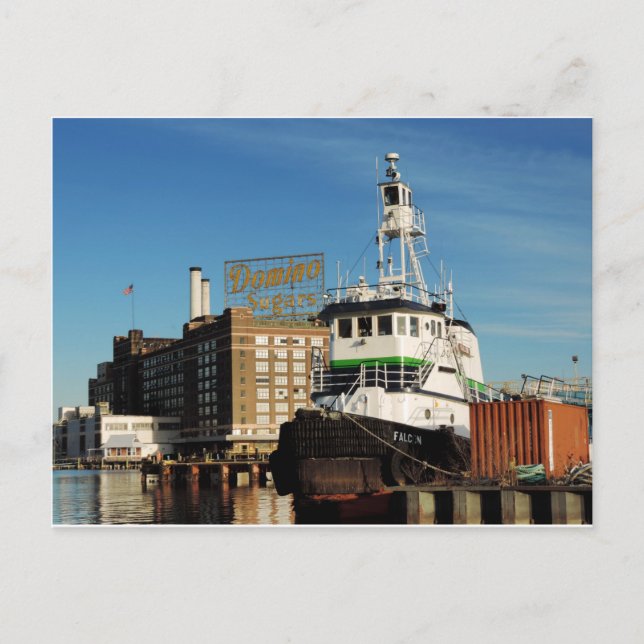 Domino Sugars Baltimore Postkarte (Vorderseite)