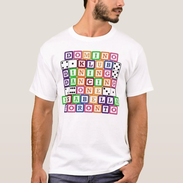 Domino T-Shirt (Vorderseite)