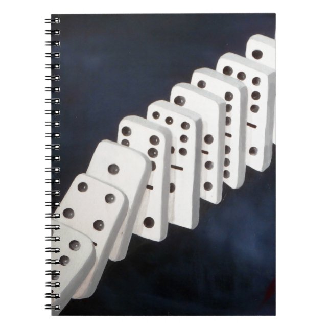 Domino-Theorie Notizblock (Vorderseite)