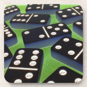 Domino-Untersetzer 0003 Getränkeuntersetzer