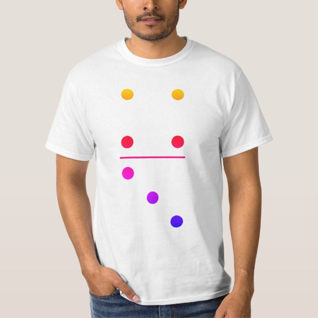 Dominoa 4-3 Gruppe Kostüme T-Shirt (Vorderseite)