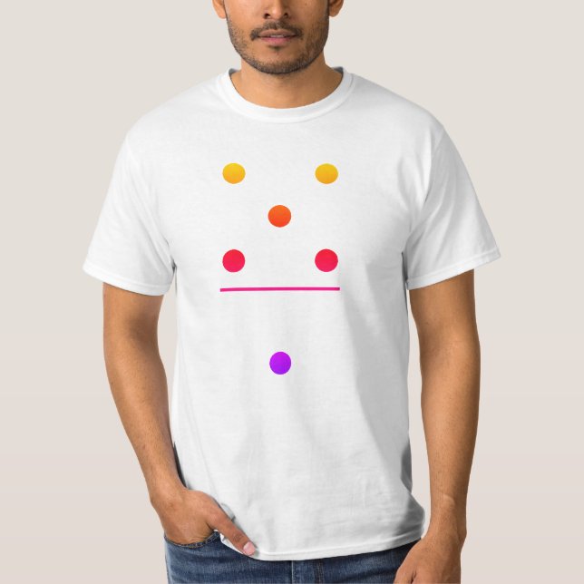 Dominoa 5-1 Gruppe Kostüme T-Shirt (Vorderseite)