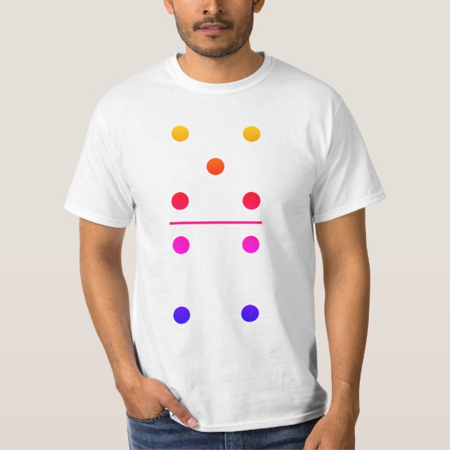 Dominoa 5-4 Gruppe Kostüme T-Shirt (Vorderseite)