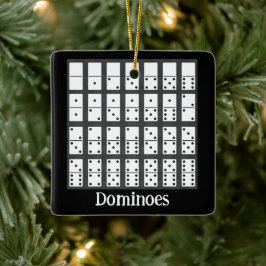 Dominoes Design Ornament