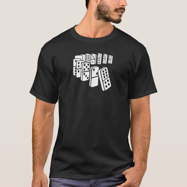 Dominoes  Dominoes Player Weekend T-Shirt (Vorderseite)