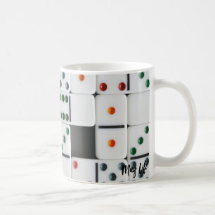 Dominoes Tile Foto Kaffeetasse