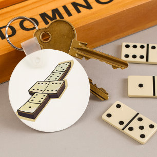 Dominos Game Schlüsselanhänger