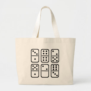 Dominos Jumbo Stoffbeutel
