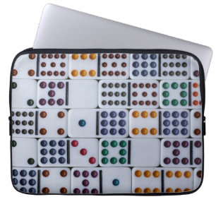 Dominos Numbers Game Laptopschutzhülle