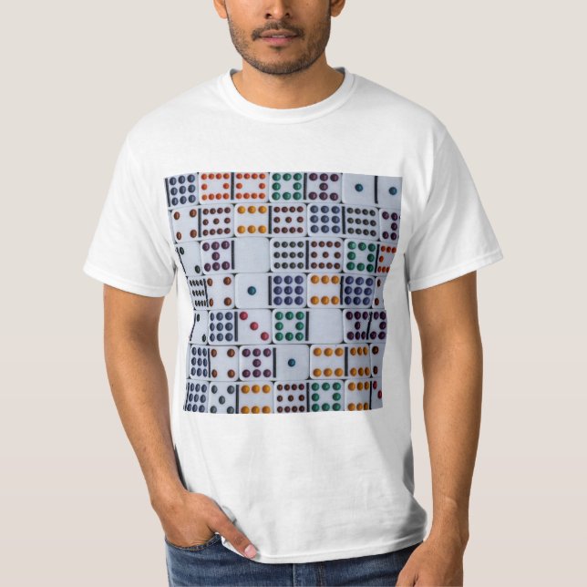 Dominos Numbers Game T-Shirt (Vorderseite)