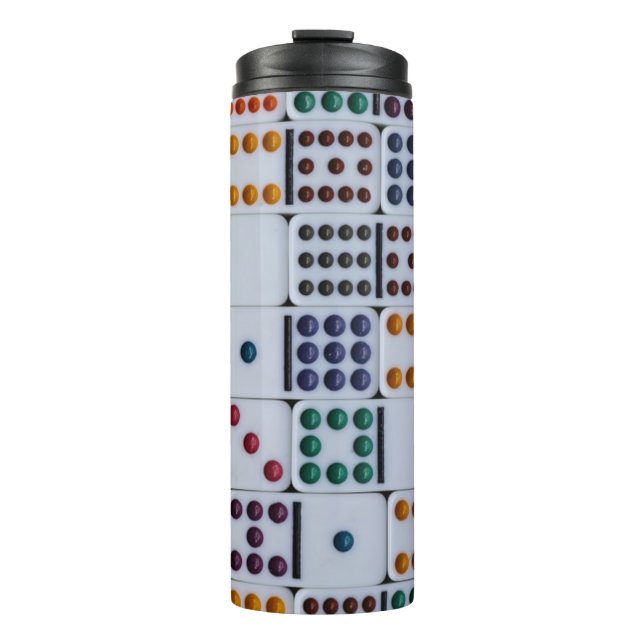 Dominos Numbers Game Thermosbecher (Vorderseite)