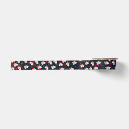 Dominos Ribbon - Blue Satinband