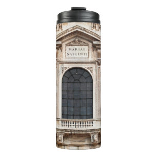 Domkirche von Mailand. Schöne italienische Tempel Thermosbecher