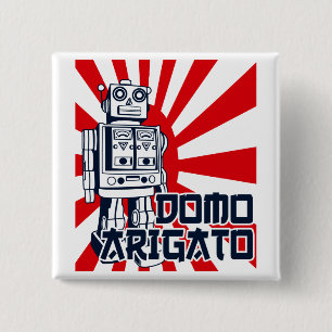 Domo Arigato Button