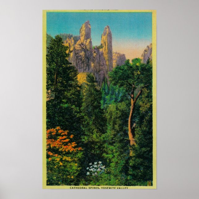 Domspinnen und Yosemite Poster (Vorne)