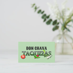 Don Chava Taquizas Visitenkarte