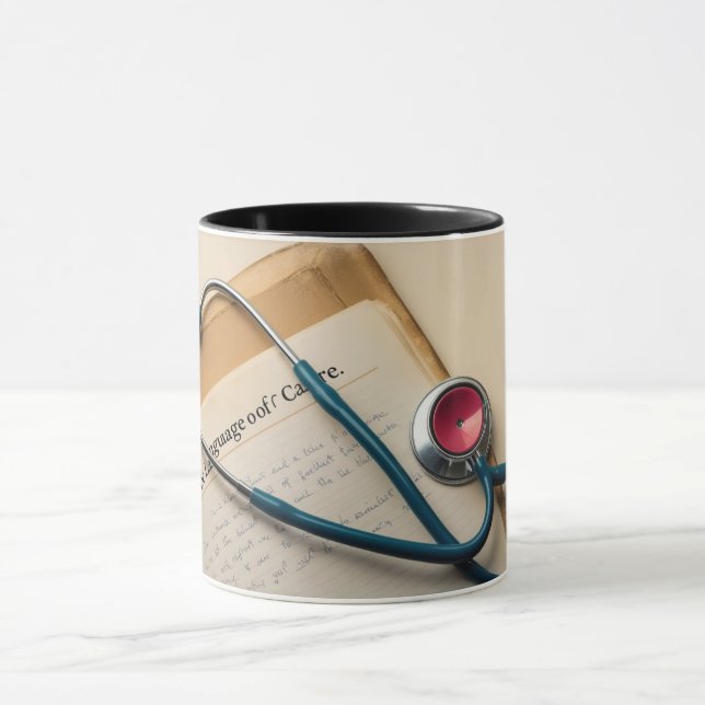 Don de la compassion : Mug "Le langage des soins" (Centre)