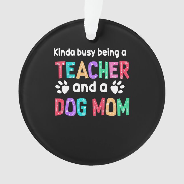 Don de l'enseignant |Être Un Enseignant Et Une Mam (devant)