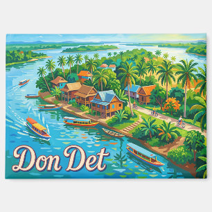 Don Det, Si Phan Don Laos Magnet