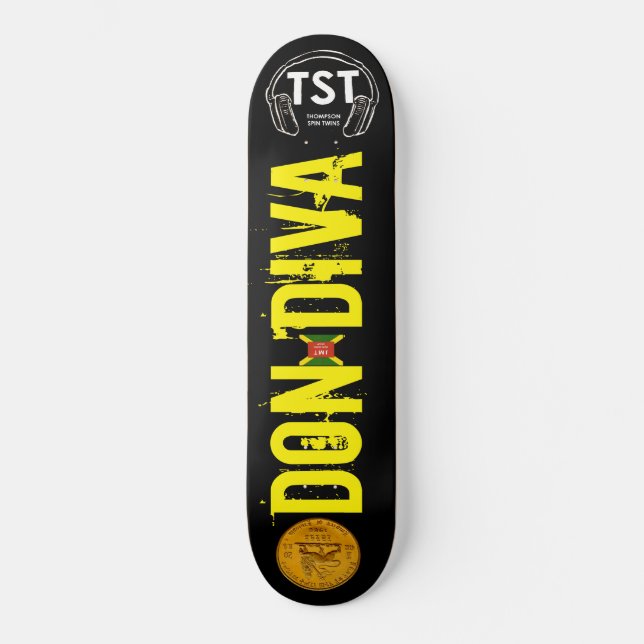 DON DIVA Skateboard (Vorderseite)