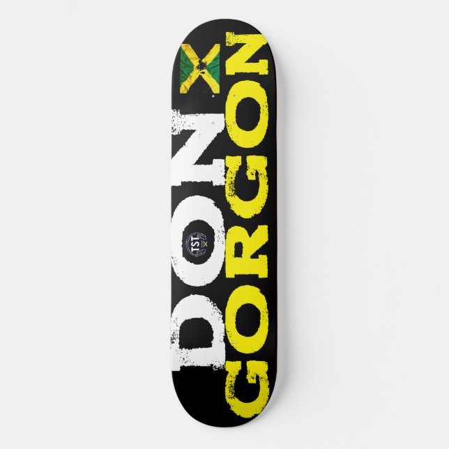 DON GORGON JMT 8 1/2" Skateboard Deck (Vorderseite)