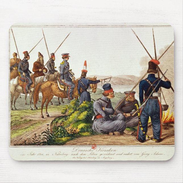 Don-Kosaken im Jahre 1814 Mousepad (Vorne)