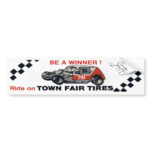 Don Lajoie Town Fair Tire Replica Autoaufkleber!