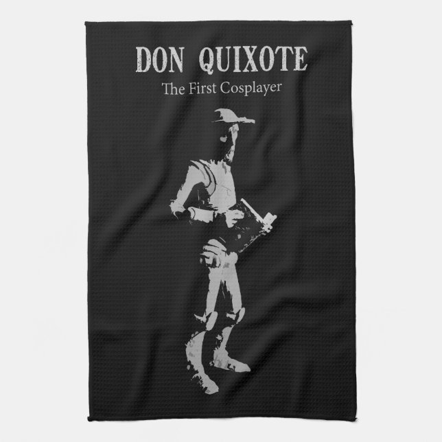 Don Quichote - das erste Cosplayer Geschirrtuch (Vertikal)