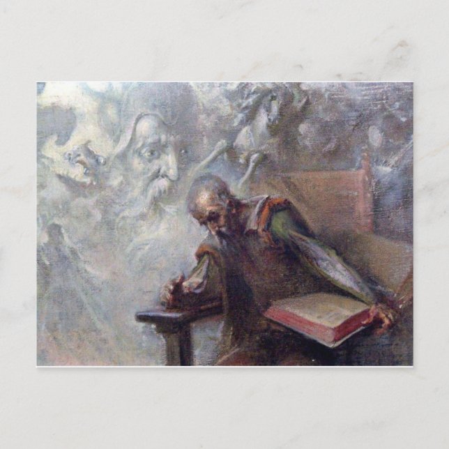 Don Quichote Postkarte (Vorderseite)