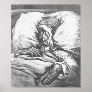Don Quichote verwundet Poster