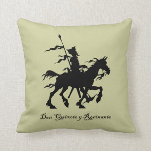 Don Quichote y Rocinante Kissen