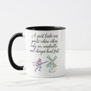 Don-Quichotte-Führung Tasse