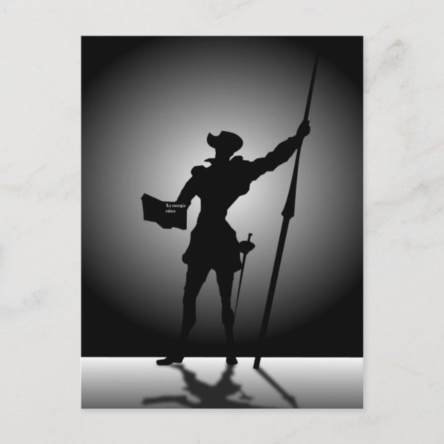 Don Quijote Postkarte (Vorderseite)