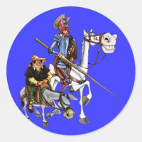 DON QUIJOTE, SANCHO, ROCINANTE y RUCIO - Cervantes