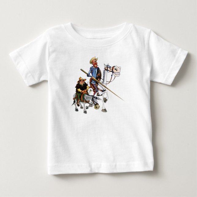 DON QUIJOTE, SANCHO, T-SHIRT Camiseta de (Devant)