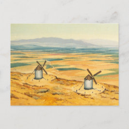 DON QUIXOTE - Animation Background (1979) Postkarte