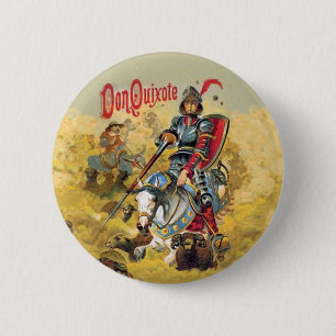 Don Quixote Button