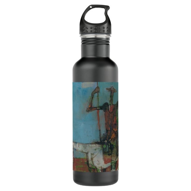 Don Quixote Slow Sancho Stanislav Stanek Trinkflasche (Vorderseite)