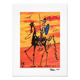 Don Quixote XII Fotodruck
