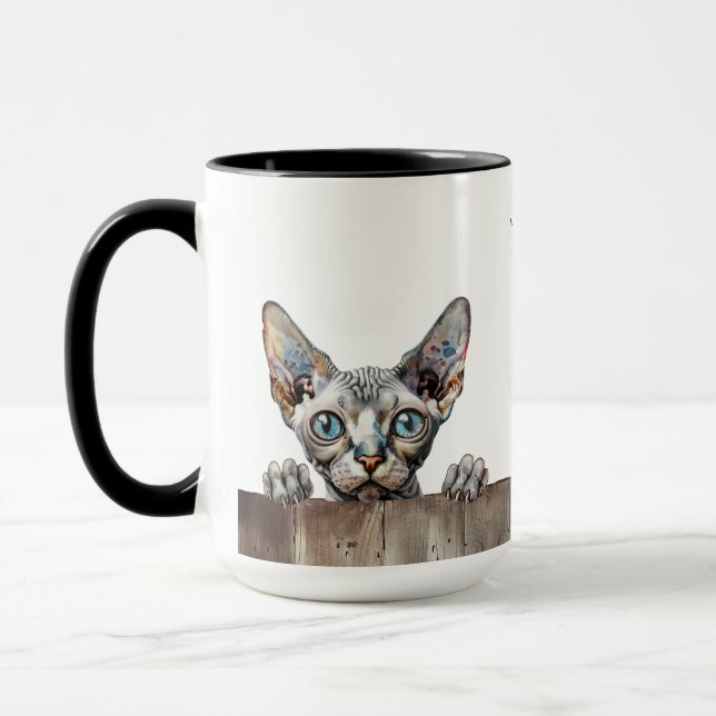 Don Sphynx Chat Mug (Gauche)
