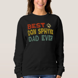 Don Sphynx Katzenvater Besitzer Züchter Kätzchen Sweatshirt