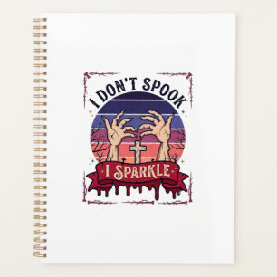 Don Spook Sparkle Zombie Hände Halloween Blut_1 Planer